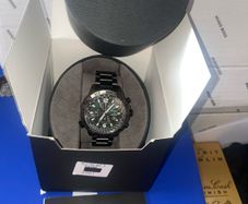 Citizen Promaster Navihawk A-T Ion Plated Bracelet Watch eco drive radio controlled brand new