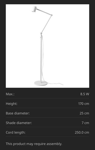 Reading Lamp