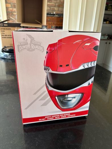 Power Rangers - Red Helmet - sealed / brand new