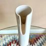 Arabia Storybirds Oliver White Ceramic Vase, Vintage 90's Finland Image 5