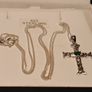 Sterling Silver Celtic Pattern Cross and  chsin Image 3