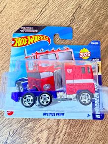 hot wheels OPTIMUS PRIME Transformers 2025