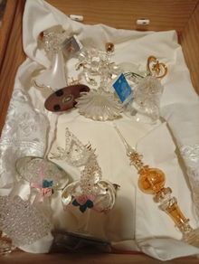 glass ornaments collection