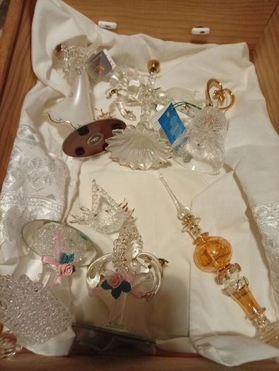 glass ornaments collection