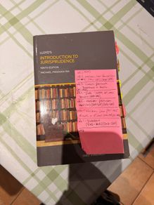 Lloyds Introduction to Jurisprudence