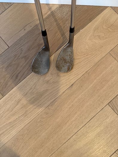 Golf 52 and 60 degree wedges