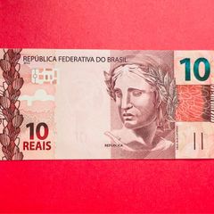 Brazil  10  Reals. 2010  Pick  254. Uncirculated