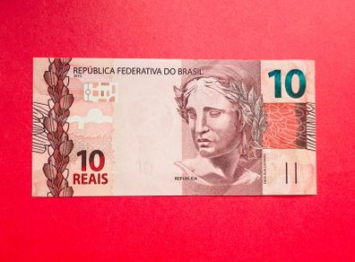 Brazil  10  Reals. 2010  Pick  254. Uncirculated
