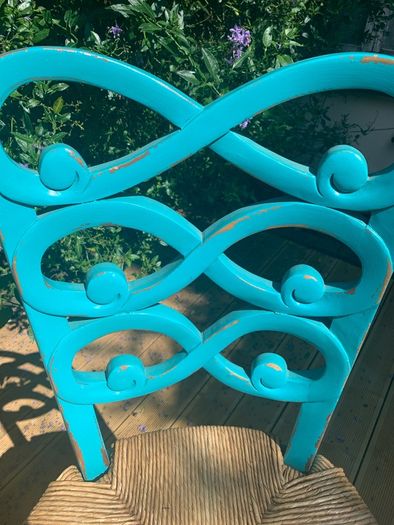 Stunning set of  Steven Shell High Chairs.