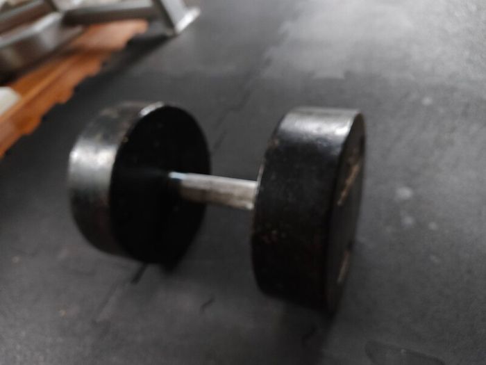 Dumbbell 32 kg gym equipment