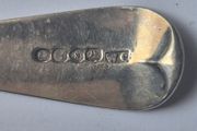 1832 Sterling silver serving Spoon. William Chawner II.Sterling. 86 grams