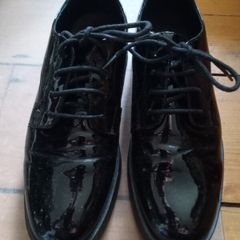 Patent leather shoe M&S