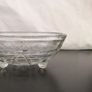 Vintage Clear Pressed Glass Footed Dessert Bowls Set of 8 Retro Sundae Dishes Image 8
