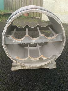 barrel shaped bottle holder