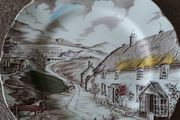 W.H.Grindley "Quiet Day" Plate 9"
