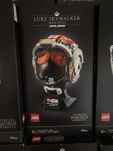 lego Star Wars Luke Skywalker helmet 75327