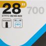 BTWIN 700X35/43 Bike Inner Tube Image 2