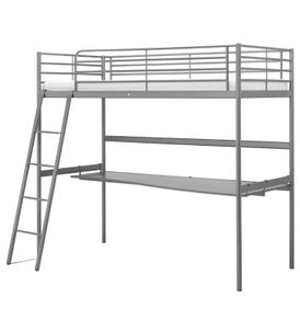 SPECIAL DEAL! Ikea raised / loft bed with desk