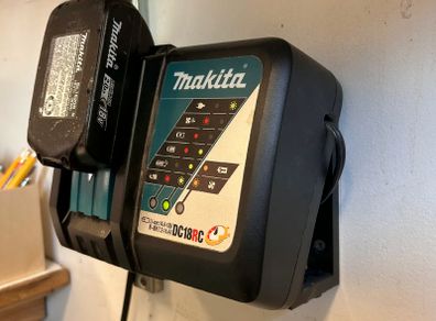 Makita Battery Charger Holder