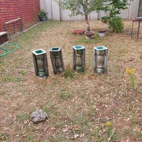 4 Concrete Cement Moulds