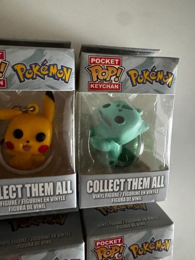 pokemon pop keyring x6