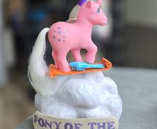 Twilight and Brush Unicorn Original Ponies MLP G1 My Little Pony 1983