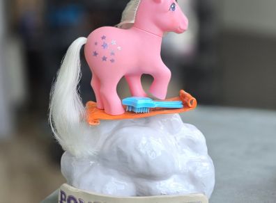 Twilight and Brush Unicorn Original Ponies MLP G1 My Little Pony 1983