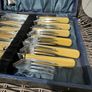 Cased set of fish knives & forks Image 5