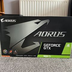 Graphics Card Gigabyte Aorus GeForce GTX 1660Ti 6G