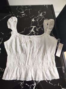White Summer Top/Vest