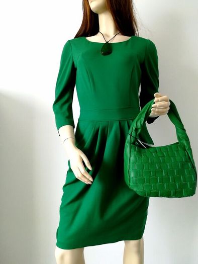 Green dress Hobbs, size 10 UK