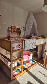 Kids Mid Sleeper IKEA KURA Bed