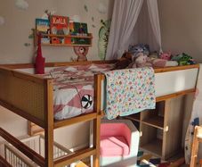 Kids Mid Sleeper IKEA KURA Bed