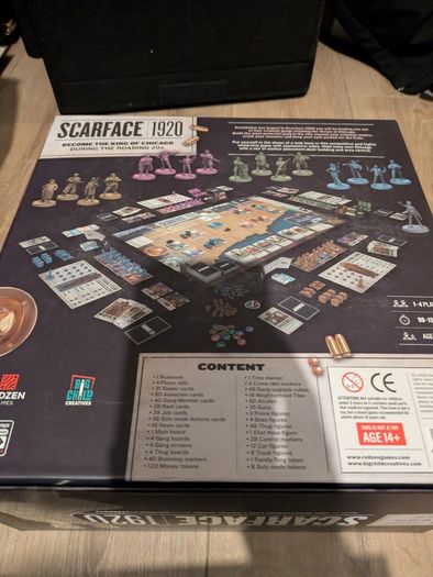 Scarface 1920 Kickstarter Mobster Pledge Core Game Stretch Goals Enforcers