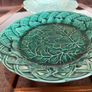 Pair of Late Victorian Collectors Cabbage Plates Image 6