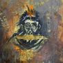 Echoes of Silence 90x50cm acrylic painting on canvas Image 4