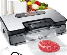 Vacuum Sealer Machine Food Preservation Storage Saver 90Kpa w/ Seal Bag