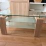 3-Tier Glass Coffee Table Image 2