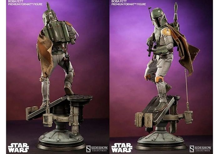 Star Wars Sideshow Boba Fett Empire Strikes Back Premium Format Statue