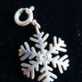 Thomas Sabo Real Diamond  Snowflake  Charm 925 Sterling Silver 2,1g Image 2