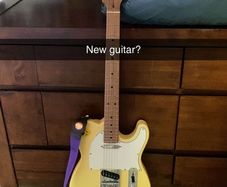 Jet electric telecaster guitar looking to swap