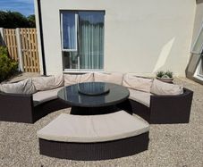 Italian Garden Furniture w/Dining Table
