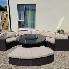 Italian Garden Furniture w/Dining Table