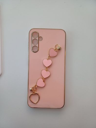 Samsung phone case with hand chain for Samsung A14 5G