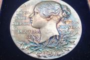 United Kingdom Victoria Sterling Silver Medal for her Diamond Jubilee 1837- 1897