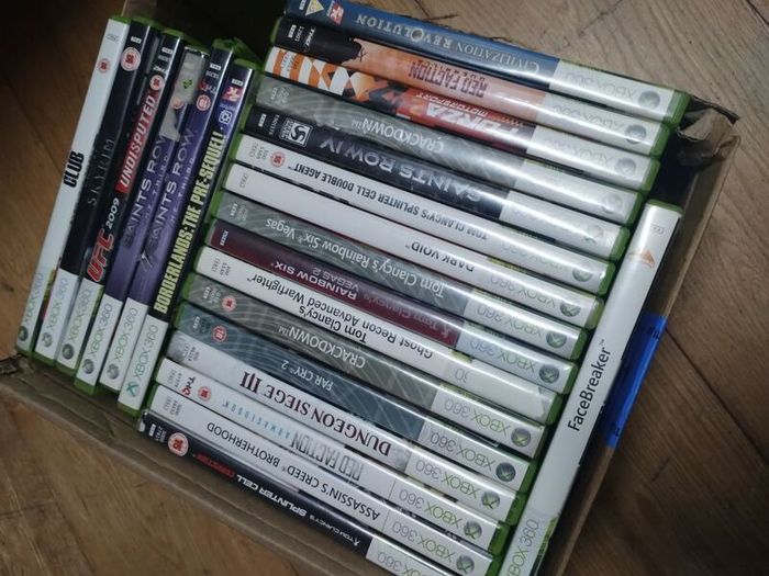 xbox 360 Bundle 46 Games - RDR, GTA, Skyrim, South Park, Saints Row - Dublin Collection