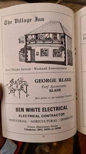 Francis Ledwidge Centenary 1887-1987. Booklet In Good Condition.