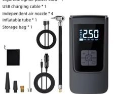 Air Compressor Air Pump For Car Portable Tyre Inflator Electric Motorcycle Pump Air Compressor For Car Motorcycles Bicycles