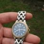 Seiko Sq100 Watch, Mens, Gold And Stainless Steel 7n42-6b10 Image 3