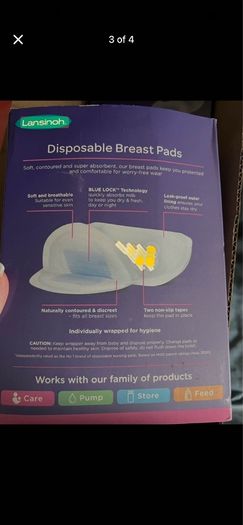 breast pads brand new in box